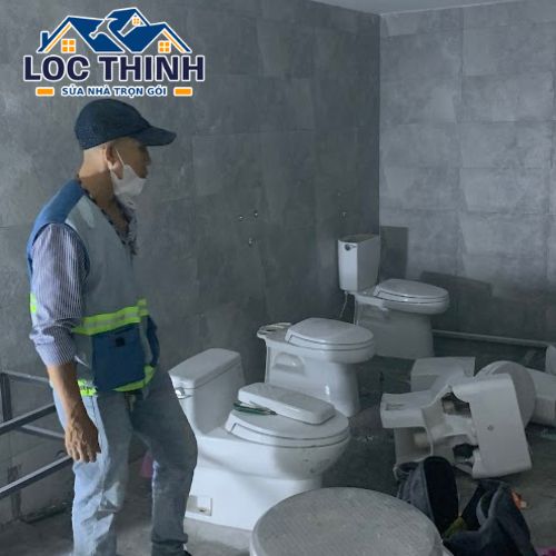 Sửa chữa lắp đặt nhà vệ sinh tại Quận 5