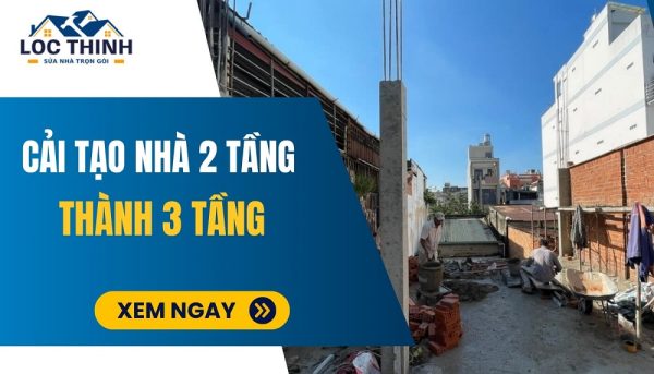cai tao nha 2 tang thanh 3 tang dep