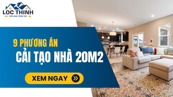 cai tao nha 20m2