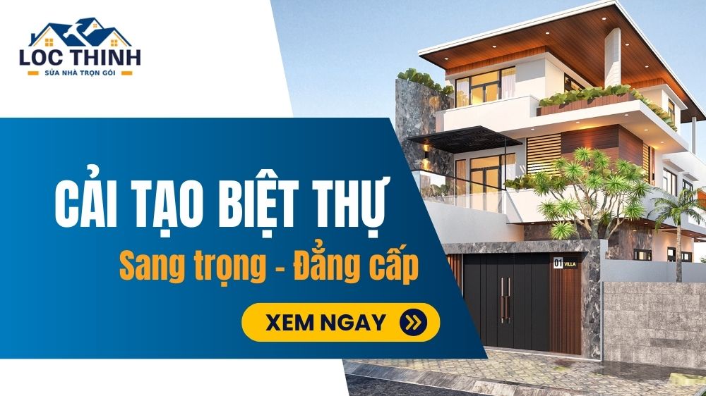 Cải tạo biệt thự