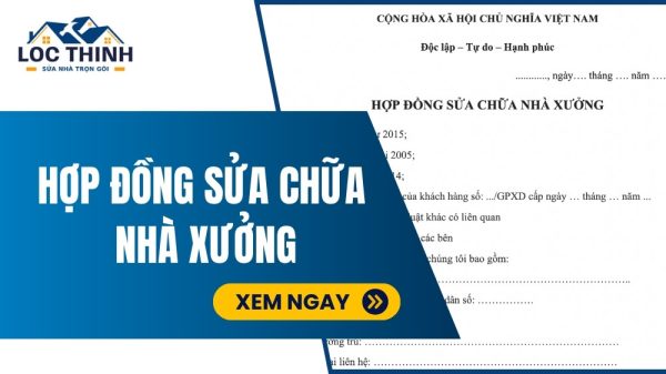 hop dong sua chua nha xuong