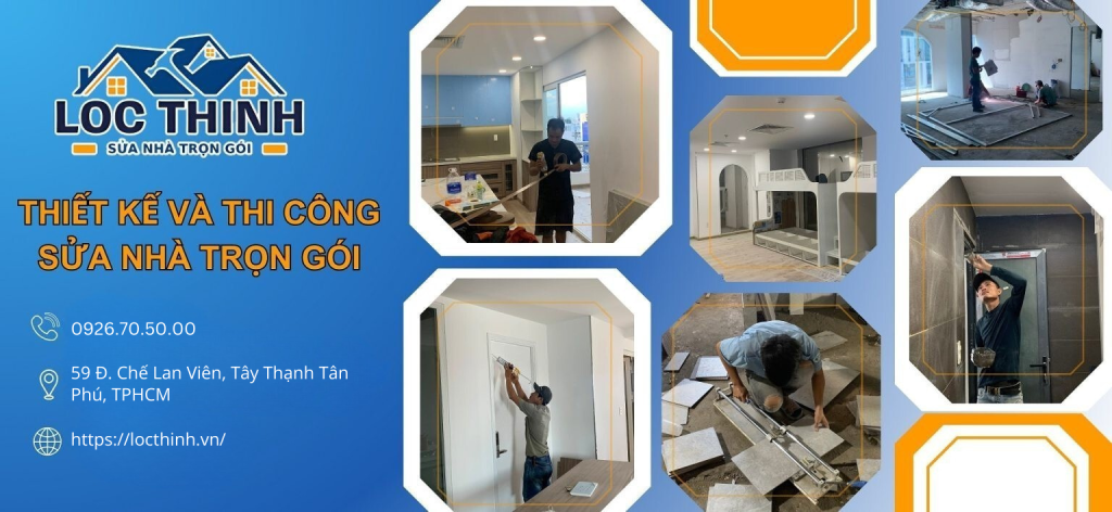 Banner Lộc Thịnh sửa nhà trọn gói